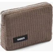 Humdakin Linen Cosmetic Bag - Brown - ONE SIZE