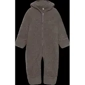 Huttelihut Talvihaalari - Villafleece - Brown Meleerattu M. Korv - - 68 - Talvihaalarit