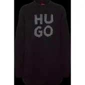 HUGO Neulepaita 'Sloguis' musta / hopea