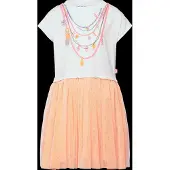 Billieblush Short Sleeved Dress - White - 116