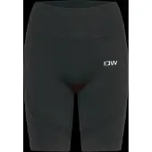 ICANIWILL Soft Seamless Biker Shorts Black