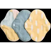 Imse Vimse Panty Liners Classic, Blue Sprinkle 3-Pack - Blue - ONE SIZE