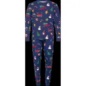 Happy Seasons Christmas Toys Pyjamas - Navy - XS