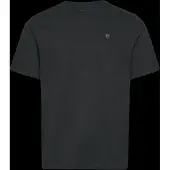 KnowledgeCotton Apparel Badge Core T-Shirt - Black - L