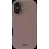 Holdit iPhone 16 Silicone -suojakuori, Mocha Brown