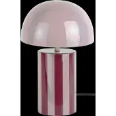 Present Time Table Lamp Rayado - Pink - H34CM