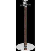 Hilke Collection Alto Basso kynttilänjalka 35 cm Nikkelöity messinki