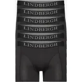 Lindbergh Bamboo Boxers 6-Pack - Black - XXL