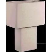 Leitmotiv Table Lamp Boaz Recto - Grey - H33CM