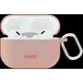 Holdit Silicone Case Solid Airpods Pro 1&2 - Pink - AIRPODS PRO 1&2