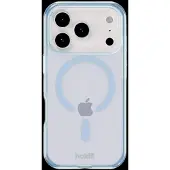 Holdit Phone Case Transparent Magsafe Compatible Mineral Blue iPhone 17 Pro