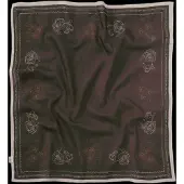 Becksöndergaard Brodefloria Cotta Scarf - Brown - ONE SIZE
