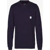 Makia Square Pocket Sweatshirt - Navy - S