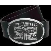 Levi's Vyö 'Billy' hopeanharmaa / musta