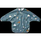 Liewood Merle Printed Cape Bib - Blue - ONE SIZE