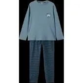 Mango Printed Long Pyjamas - Blue - 7-8