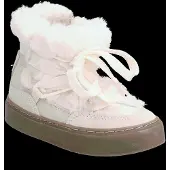 Mango Ankle Boots With Leather Accents - Cream - 23