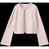 Mango Fine-Knit Cardigan - Pink - 140