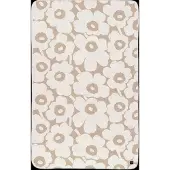 Marimekko Unikko Bed Spread 160X260 Cm - Beige - 160X260CM