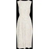 MSCH Copenhagen Mschfalisha Sl Dress Aop - Yellow - XL