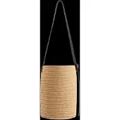 Lindex Straw Bag - Beige - ONE SIZE