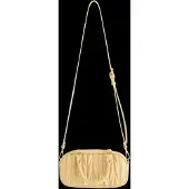 Lindex Bag Pleated Fran - Yellow - ONE SIZE