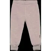Mikk-Line Vauvan Fleecehousut Merinovilla, Melange Offwhite, 74
