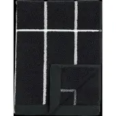 Marimekko Tiiliskivi Hand Towel 50X70Cm - Black - 50X70CM