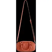 Lindex Bag Pleated Fran - Orange - ONE SIZE