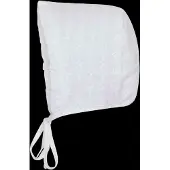 Mp Denmark Flora Baby Bonnet - White - 39