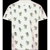 Minymo T-Shirt Ss Aop - Cream - 128