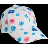 Mini Rodini Flowers Aop Cap - Multi/patterned - 56/58