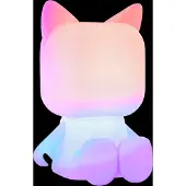 Mobility On Board MOB Cute Animal Light Kissa Multicolor -yövalaisin, monivärinen