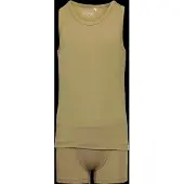 Minymo Underwear Set - Khaki green - 140
