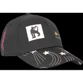 Mini Rodini Snack Attack Emb Cap - Black - 48/50