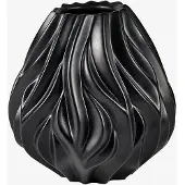 Morsø Vase Flame 19 Cm Sort - Black - H19CM