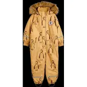 Mini Rodini Kebnekaise Penguin Overall - Yellow - 80