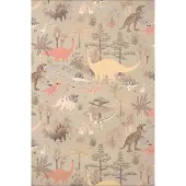 Majvillan Wallpaper Dinosaur Vibes - Green - 1005X53