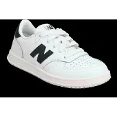New Balance unisex for kids. PST500V1 White T500 Lace leather sneakers (33), Flat, Suede, Laces, Casual, children's fashion