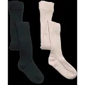 Minymo Stocking - Solid Rib 2-Pack - Multi/patterned - 104\110