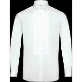 Michael Kors Tuxedo Slim Fit Shirt - White - 39