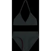 Lindex Bikini Triangle Rib - Black - 128