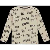 Minymo T-Shirt Ls Aop - Beige - 98