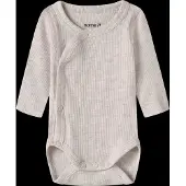 Name it Nbnwilkab Ls Wrap Body - Beige - 48