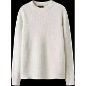 Name it Nlmkleave Ls O-Neck Knit Noos - Cream - 134-140