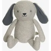 Teddykompaniet Teddy Baby, Organic Dog, Knitted - Beige - 24 cm