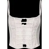Hunkemoller Kristina Up Bustier - White - 85 E