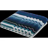 Missoni Giacomo Bath Sheet - Blue - 100X150