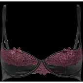 Hunkemoller Ambra Demi Cut & Sew - Black - 80 C