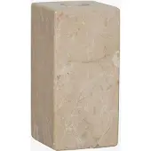 Oyoy Living Design Savi Square Marble Candleholder - High - Beige - H10CM